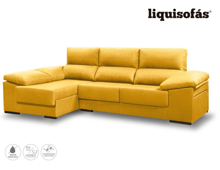 CHAISELONGUE DESLIZANTE Y RECLINABLE MOD. NEVADA