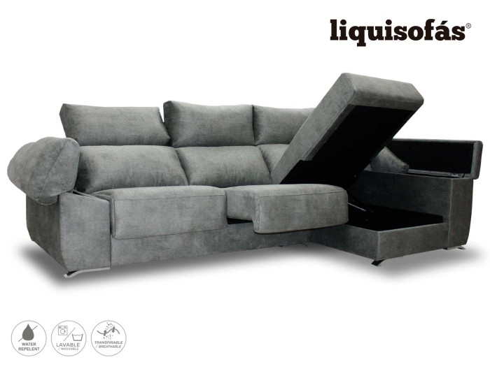 CHAISELONGUE DESLIZANTE Y RECLINABLE MOD. DINAMARCA