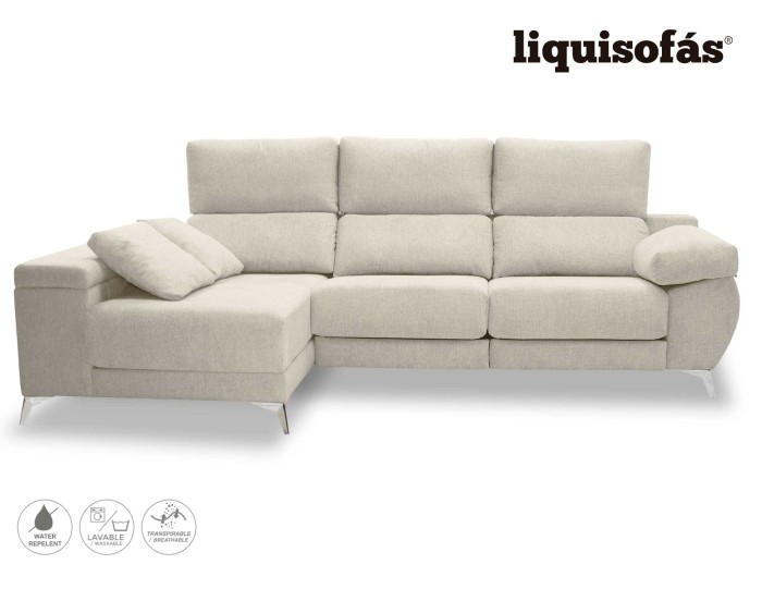 CHAISELONGUE DESLIZANTE AL SUELO Y RECLINABLE MOD. TENERIFE