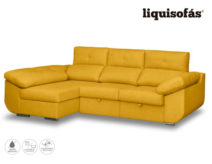 CHAISELONGUE DESLIZANTE FRONTAL Y RECLINABLE MOD. MAY