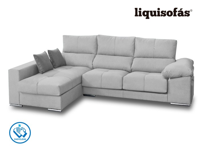 SOFÁ CHAISELONGUE DESLIZANTE Y RECLINABLE MOD. PÉTALO