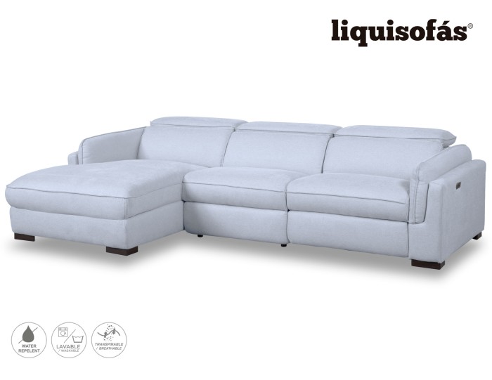 SOFÁ CHAISE LONGUE RELAX ELÉCTRICO Y RECLINABLE MOD. TIBET