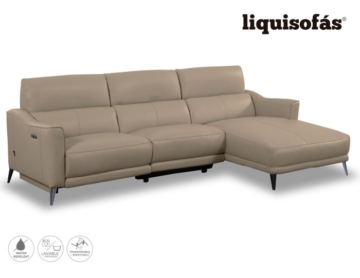 SOFÁ CHAISE LONGUE RELAX ELÉCTRICO MOD. MANHATTAN