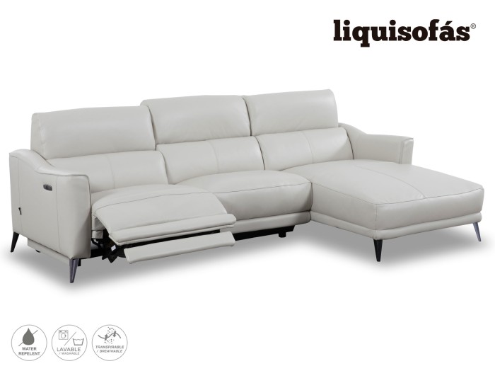 SOFÁ CHAISE LONGUE RELAX ELÉCTRICO MOD. MANHATTAN