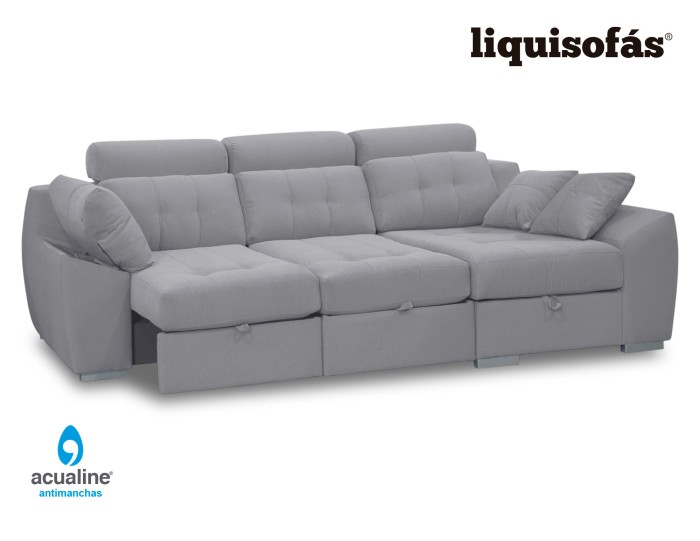 CHAISELONGUE DESLIZANTE Y RECLINABLE MOD. MAYA