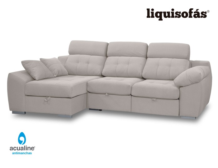 CHAISELONGUE DESLIZANTE Y RECLINABLE MOD. MAYA