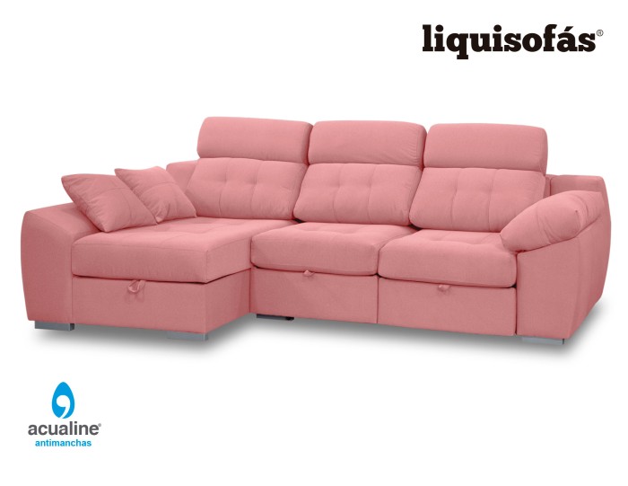 CHAISELONGUE DESLIZANTE Y RECLINABLE MOD. MAYA