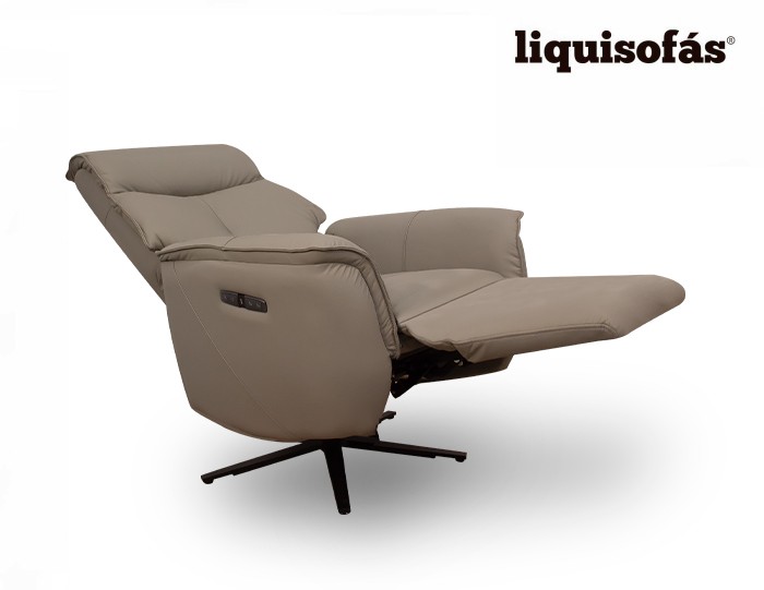 SILLÓN RELAX ELÉCTRICO DE PIEL MOD. SEUL