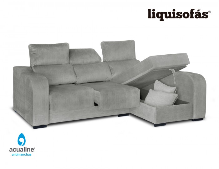 SOFÁ CHAISELONGUE DESLIZANTE CON ARCÓN MOD. MÉXICO